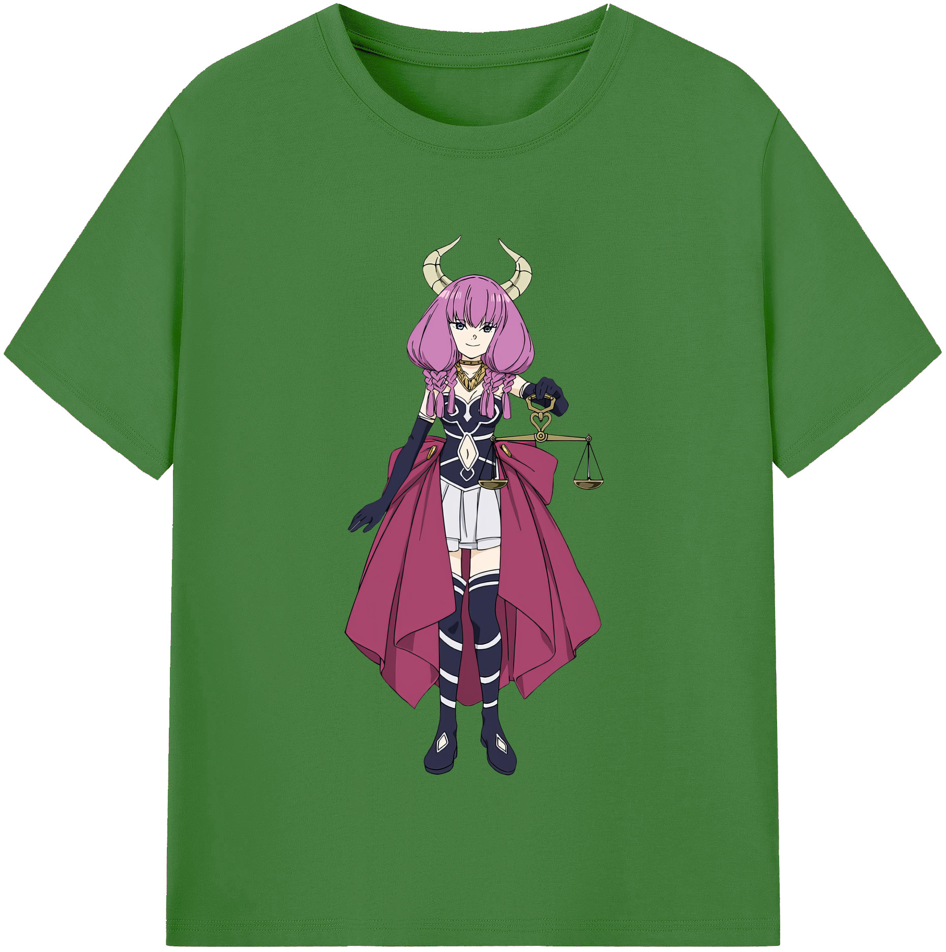 （画像用） 葬送のフリーレン Frieren レディースカジュアルプリントTシャツ（綿100％）